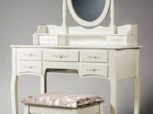 שידת איפור טואלט דגם ורונה כולל כיסא