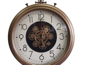 שעון קיר מנגנון גלוי עוגן