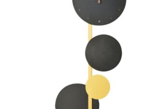 שעון קיר מודרני + תאורת LED