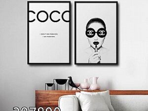 זוג תמונות אוירה שאנל