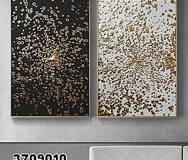 זוג תמונות אבסטרקט מעוצבות