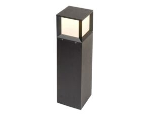 עמוד לגינה שחור LED 14W מוגן מים.