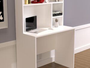 שולחן מחשב כולל ספריה דגם יונית