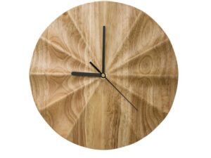 שעון קיר עץ