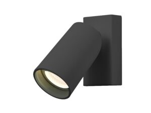 ספוט צינור בודד LED 8W לבן/שחור